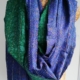 Recycled Silk Sari Kantha Embroidered Panels