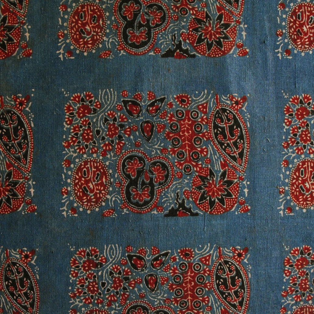 Block Printed Cotton (KH015-1AB-110)