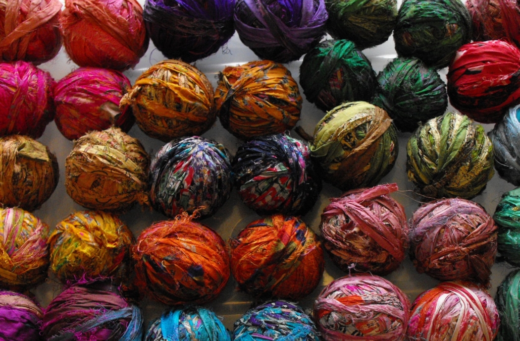 Recycled Silk Sari Products