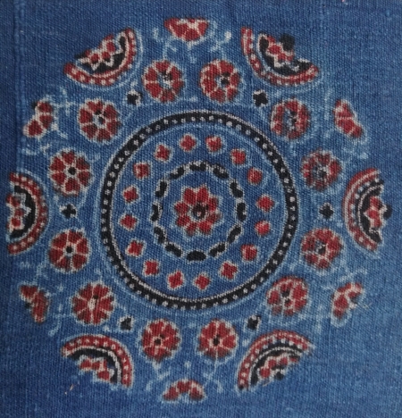 Block Printed Cotton (KH024-1AB)