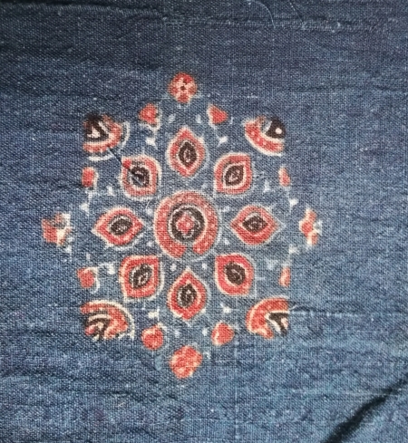 Block Printed Cotton (KH025-1AB)